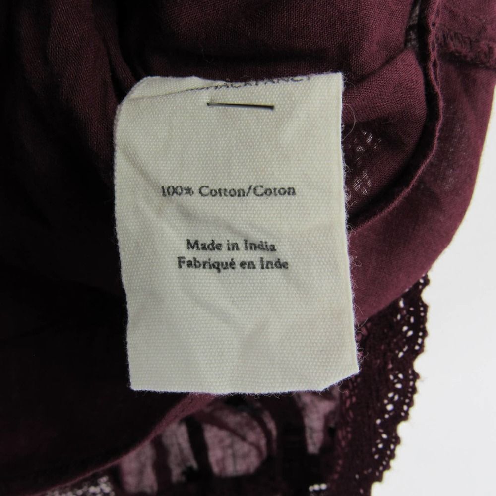 LoveShackFancy Women’s Lena Dress in Spice Burgundy Sz S - Picture 6 of 6